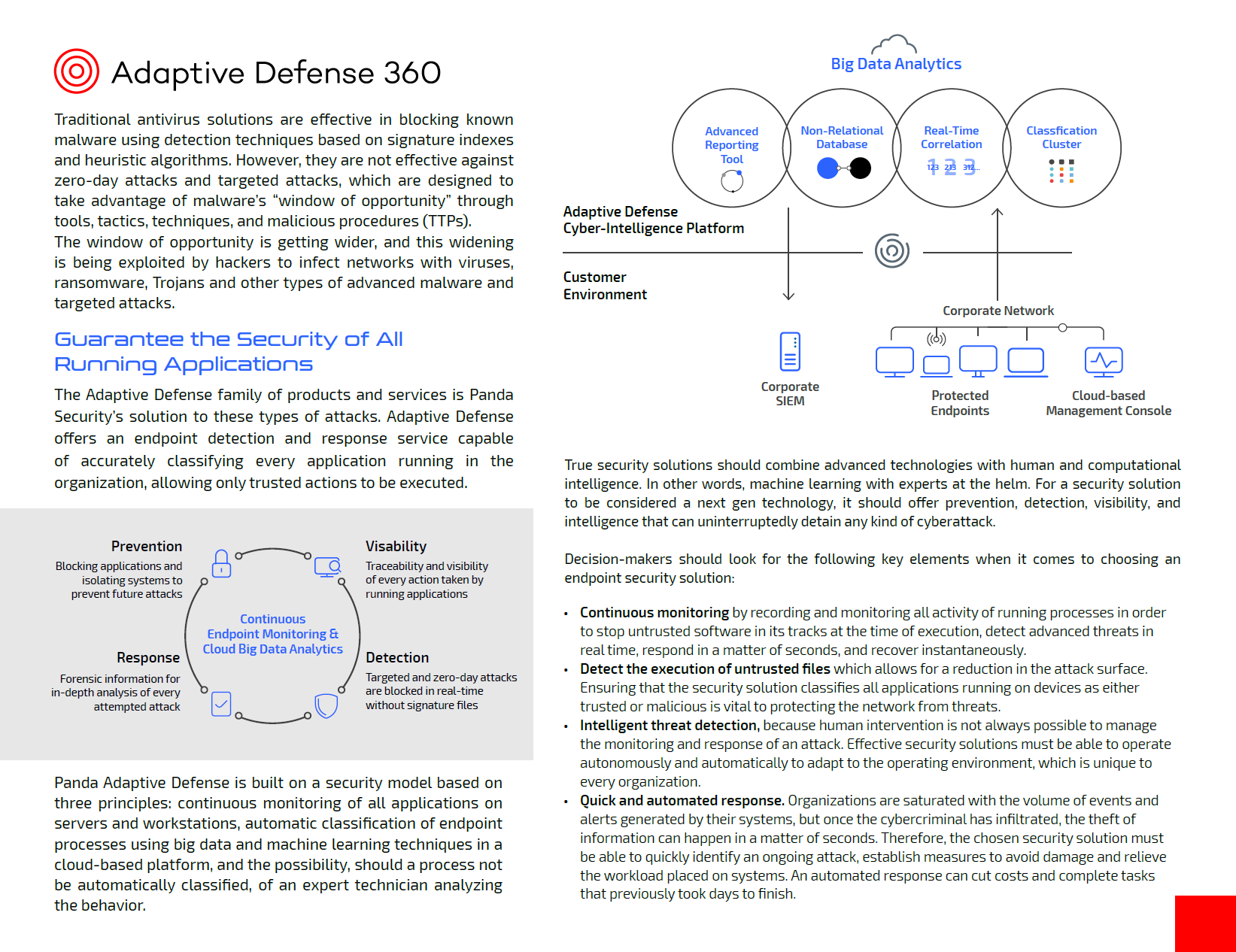 Panda Adaptive Defense 360 + ART, 3 year(s), License quantity 1-50 user(s)