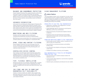 Panda Endpoint Protection Plus, 1 year(s), License quantity 1-10 user(s)
