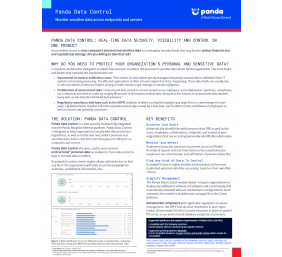 Panda Data Control - 3 Year - 1 to 50 users