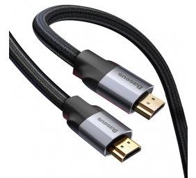 Baseus Kabelis HDMI-HDMI kištukai 5.0m (HDMI 2.0 4K 60Hz), tamsiai pilkas
