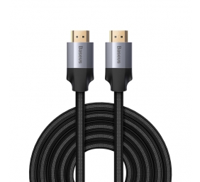 Baseus Kabelis HDMI-HDMI kištukai 5.0m (HDMI 2.0 4K 60Hz), tamsiai pilkas