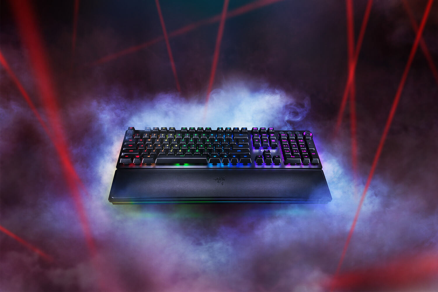 Razer Huntsman Elite, Gaming, Nordic, Opto-Mechanical, RGB LED light Yes, Wired, Black