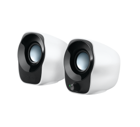 Garso kolonėlės Logitech Z120 2.0 1.2Watt USB (980-000513), juodai/balta