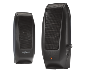 Garso kolonėlės Logitech S120 Stereo 2.0 2.3W RMS for Business (980-000010), juodos