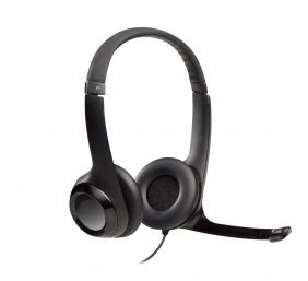 Ausinės Logitech H390 USB (981-000406), juodos