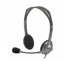 Ausinės Logitech H110 Stereo (981-000271)