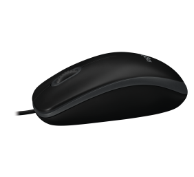 Pelė optinė Logitech B100 USB for Business (910-003357), juoda