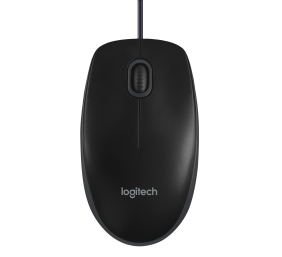Pelė optinė Logitech B100 USB for Business (910-003357), juoda