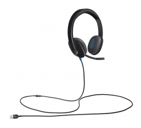 Ausinės Logitech H540 USB (981-000480), juodos