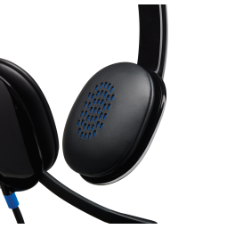 Ausinės Logitech H540 USB (981-000480), juodos