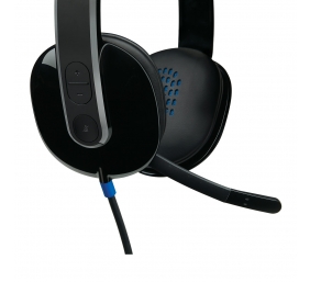 Ausinės Logitech H540 USB (981-000480), juodos