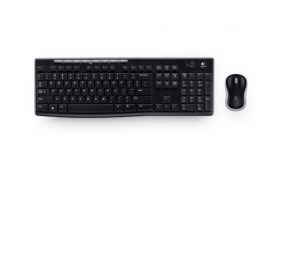 Klaviatūra belaidė Logitech MK270 Wireless Combo USB - EER (RUS) (920-004518), juoda