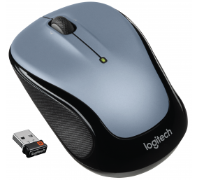 Pelė belaidė Logitech M325 Wireless WER (910-002334),  šviesiai sidabrinė