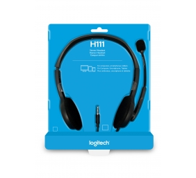 Ausinės Logitech H111 Stereo (981-000593)