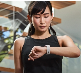 Išmanusis laikrodis Fitbit Versa 2 pilkas